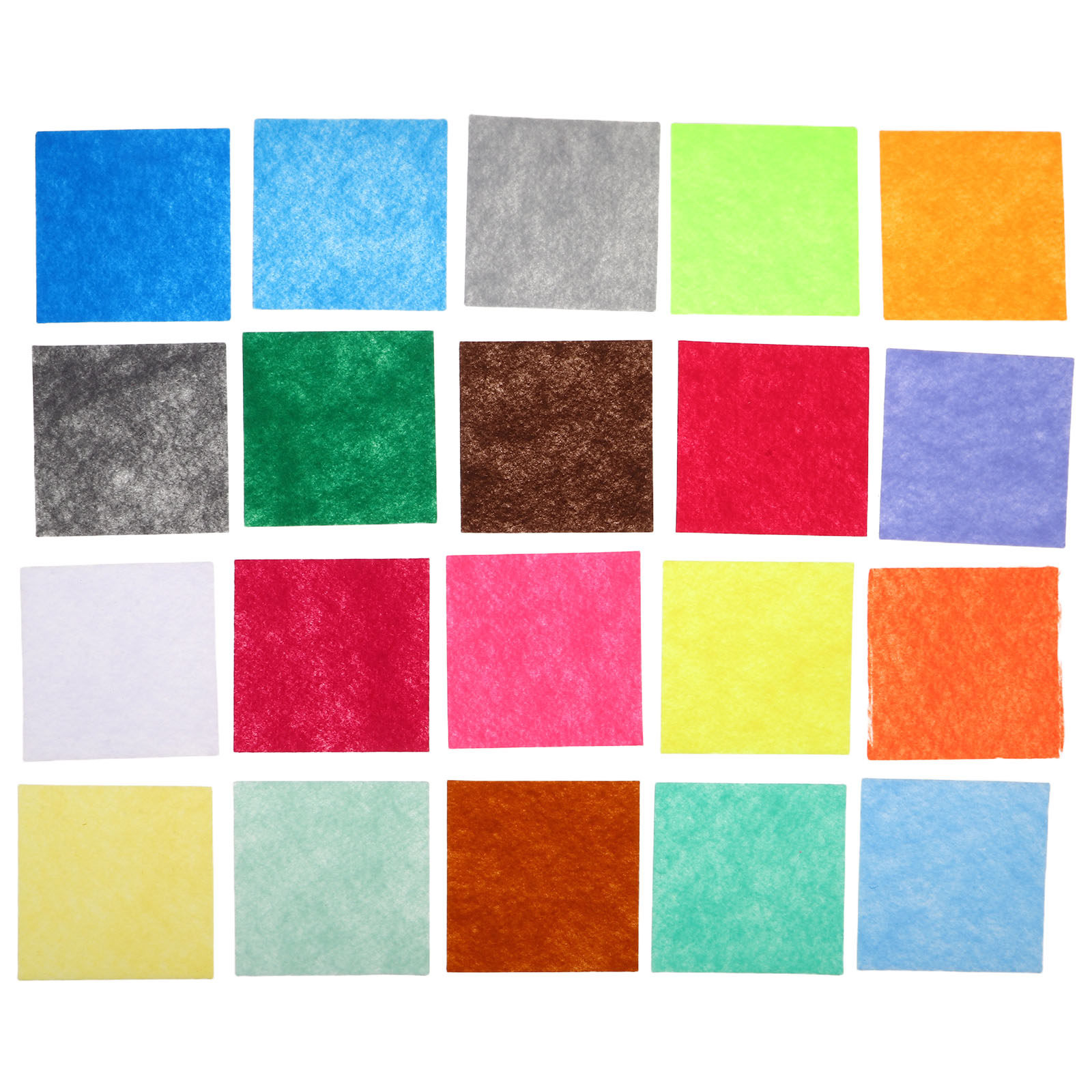 Is Sewing Textile Art - 120Pcs Craft Felt Squares 10x10cm Coloured