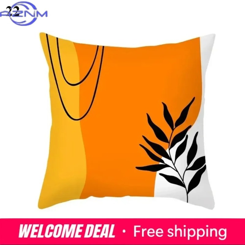 Boho Orange Abstract Cushion C - đánh giá và giá Century Textile & Sewing Supply By Owner