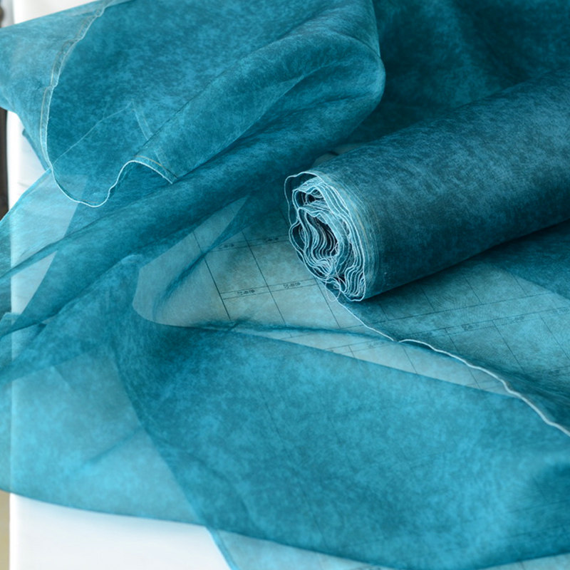 Tie-dye Silk Organza Fabric fo - đánh giá và giá Sewing Tie Dye