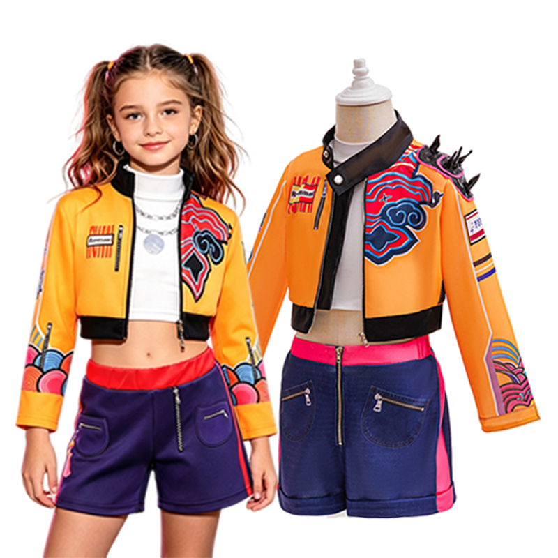 Kids Girls Street‑Style Fancy  - đánh giá và giá Sewing Jackets