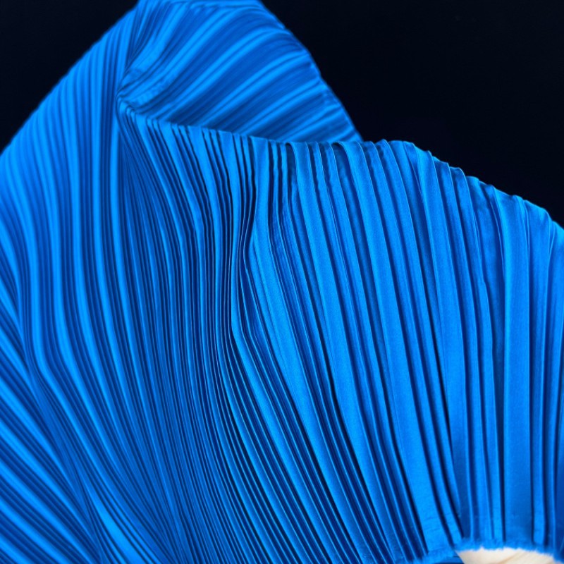 Stretch Imitation Silk Pleated - đánh giá và giá Sewing Garment