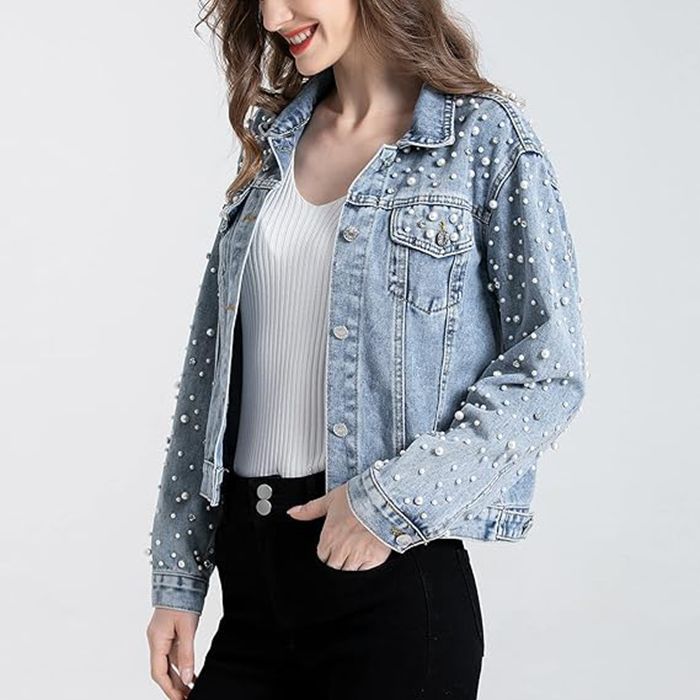 New Pearl Denim Jackets for Wo - đánh giá và giá Sewing Jackets