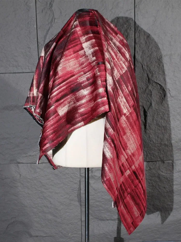 Red Oil Painting Tie Dye Irreg - đánh giá và giá Sewing Tie Dye