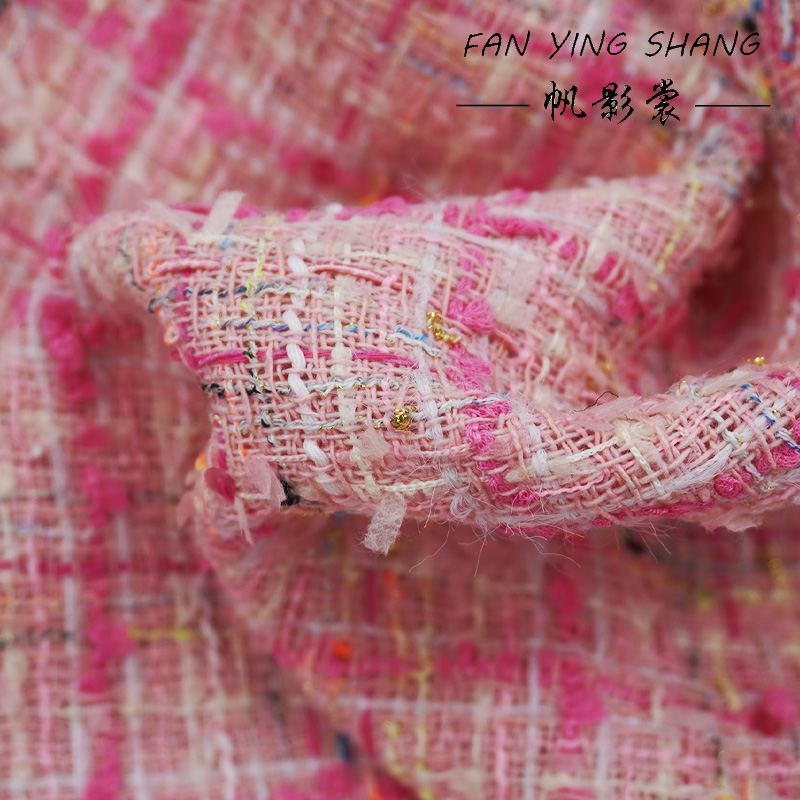 The Pink Plaid Tassel Cotton T - đánh giá và giá Sewing Tweed