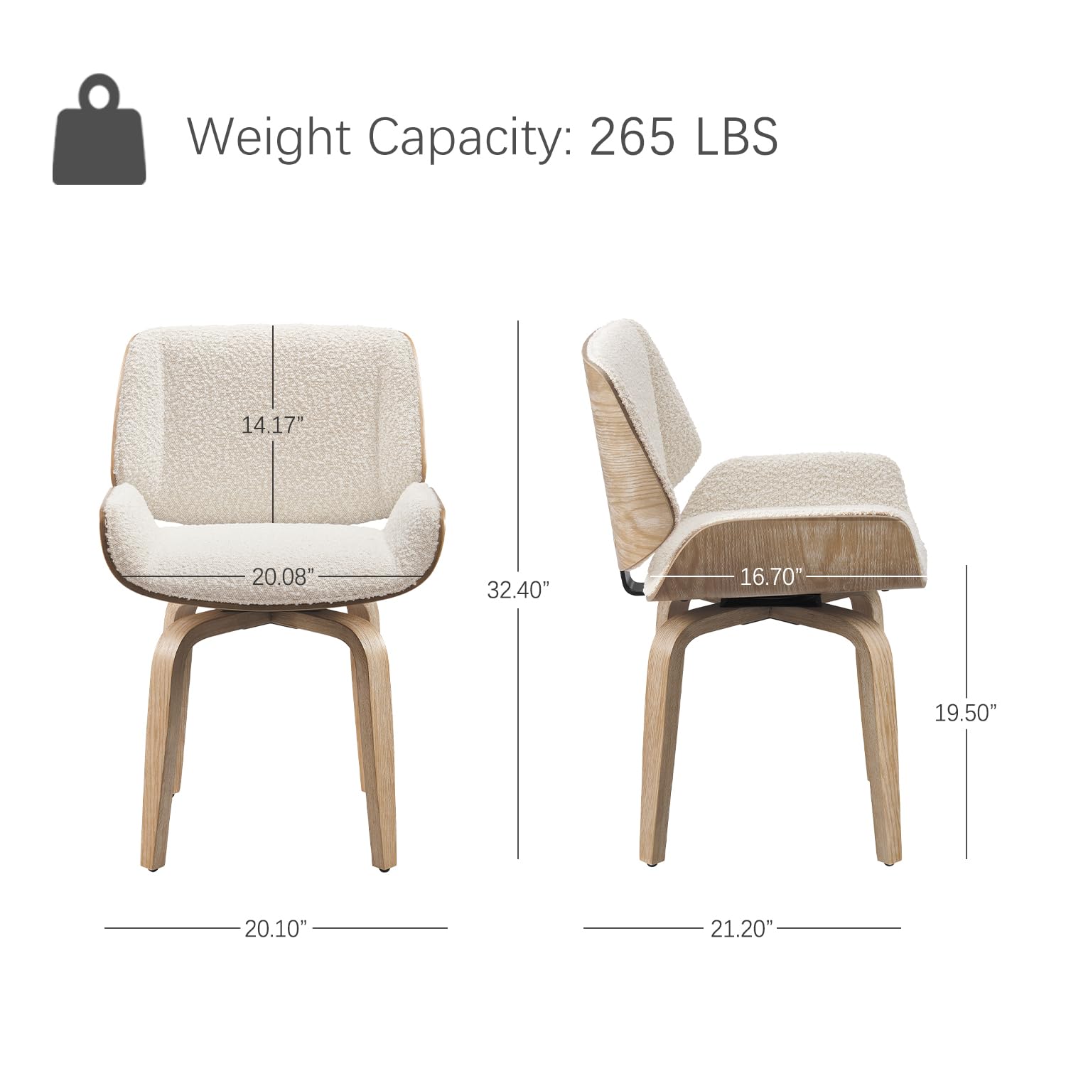 Swivel Dining Chair, Fabric Up - đánh giá và giá Century Textile & Sewing Supply By Owner