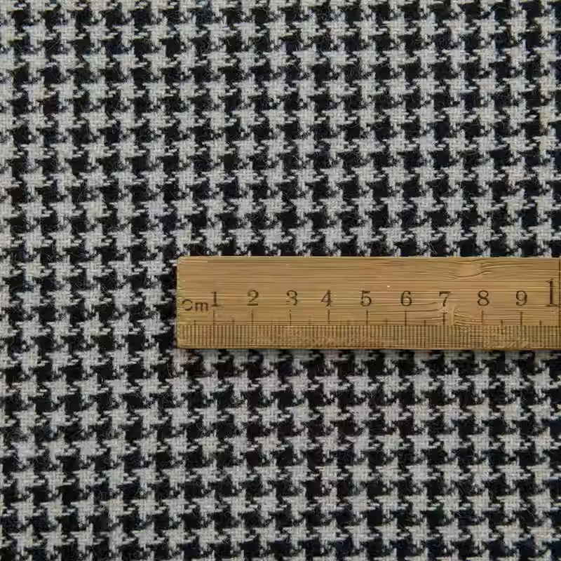 Light Coffee Small Houndstooth - đánh giá và giá Sewing Tweed