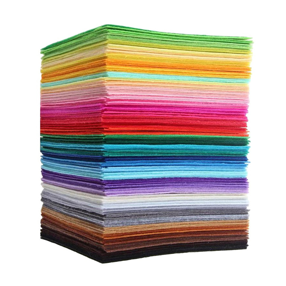40Pcs Colorful Nonwoven Fabric - đánh giá và giá Is Sewing Textile Art