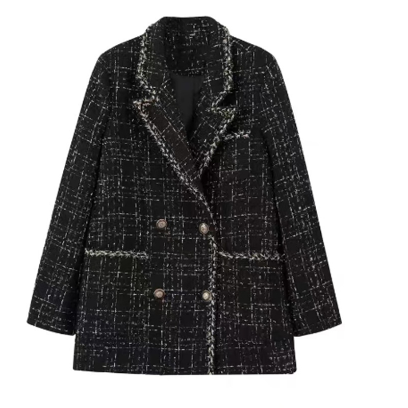Women's 2025 New Autumn Winter - đánh giá và giá Sewing Tweed