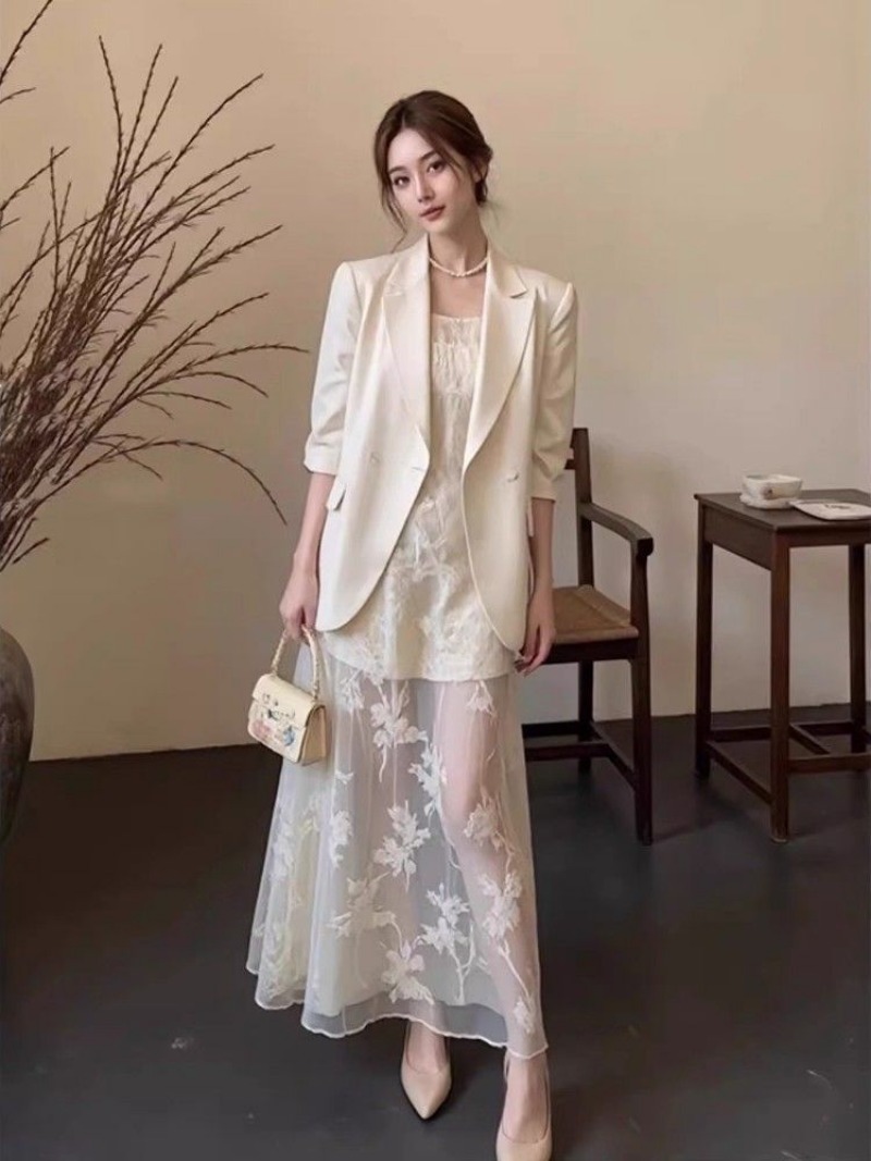 New High End Autumn Dress Set  - đánh giá và giá Sewing Jackets