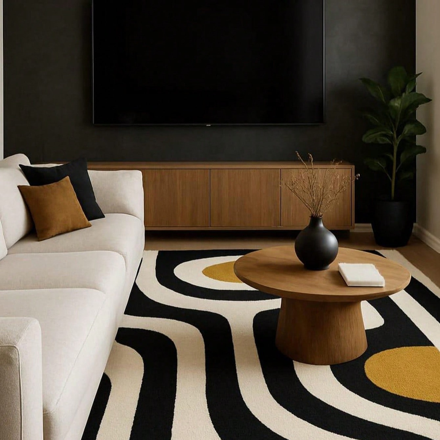 Tufted Wool Rug, Geometric Pat - đánh giá và giá Century Textile & Sewing Supply By Owner